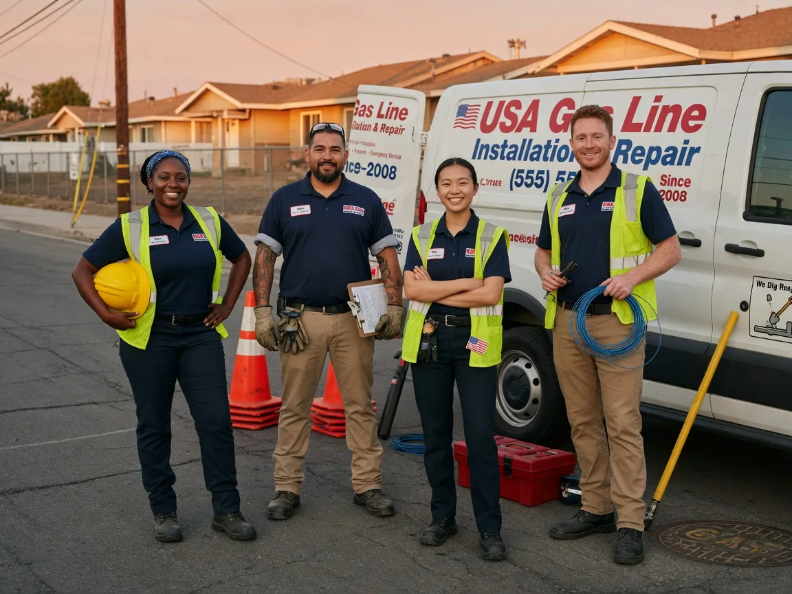 Gas Line Installation company in New Hudson, MI